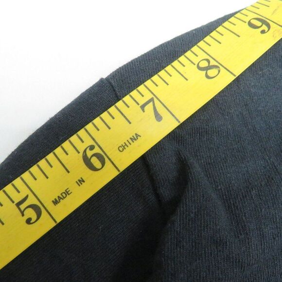 Batman Vs. Superman Movie Metallic Print Women's Shirt Size Medium Black Short S - Picture 7 of 7